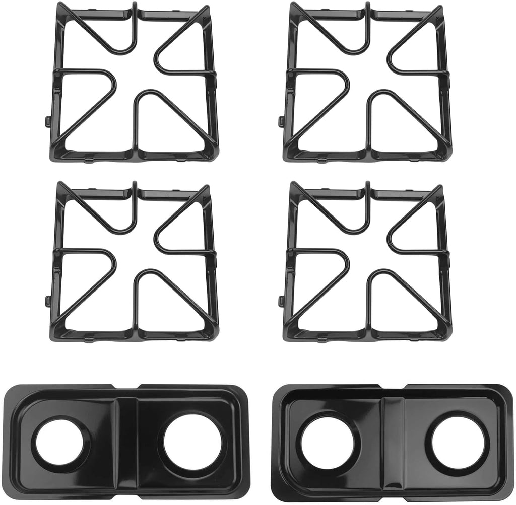 WB31K10034 WB34K10009 WB34K10010 Stove Grates and Drip Pans for Whirlpool