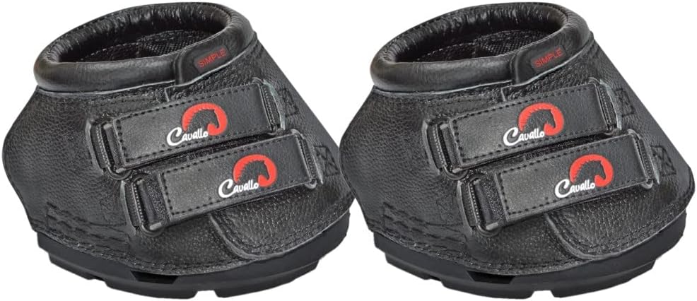 Simple Regular Sole Hoof Boots 4 Black