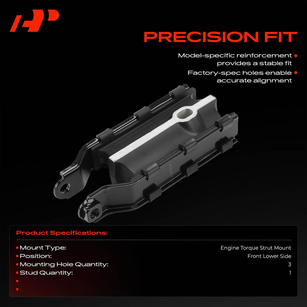A-Premium Front Lower Engine Torque Strut Mount Compatible with Volvo XC60