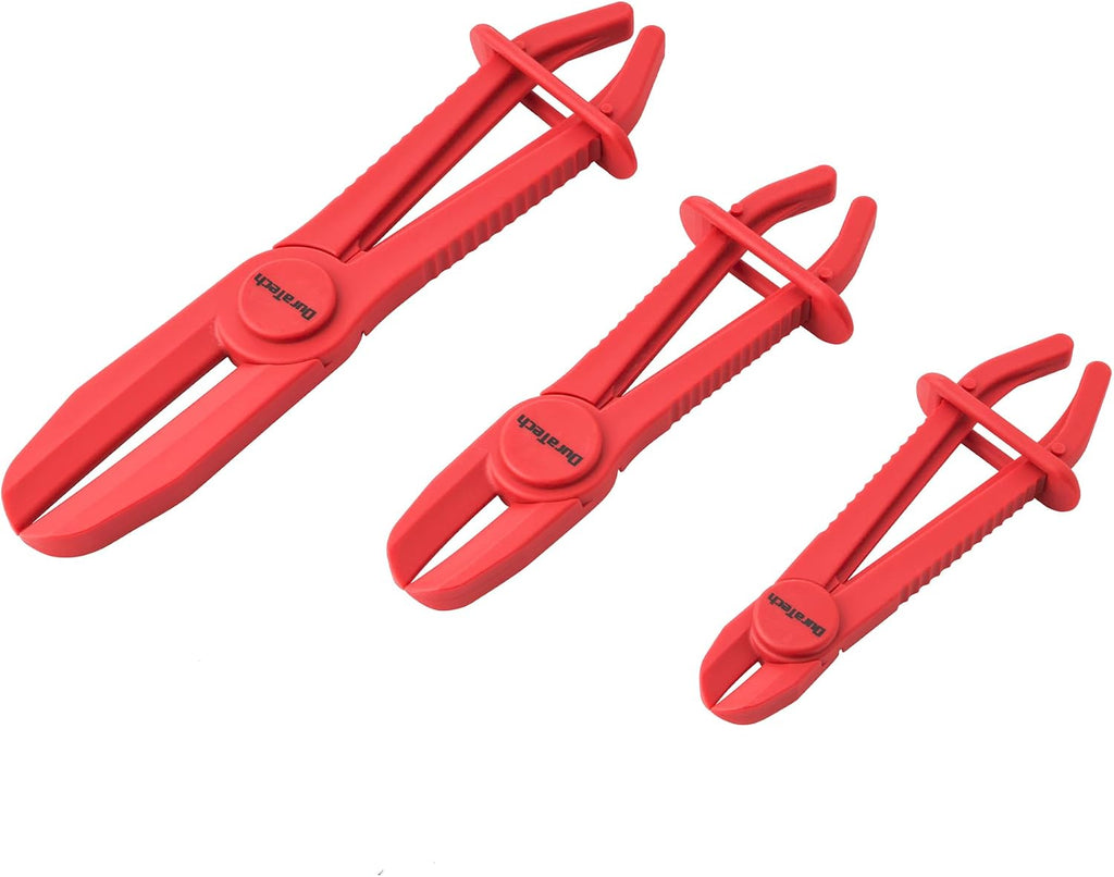 3-Piece Hose Pinch Clamp Pliers for Fuel, Brake and Radiator Hoses | Pinch Pliers, Line Clamp Pliers Set