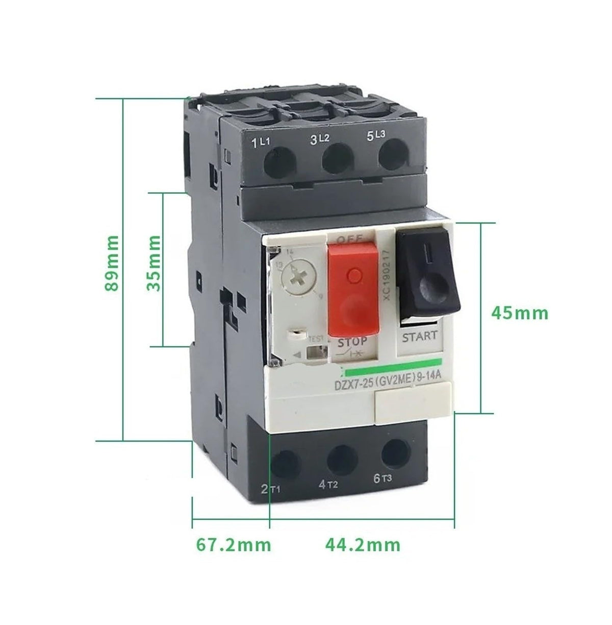 Motor Protection Circuit Breaker Protector Switch