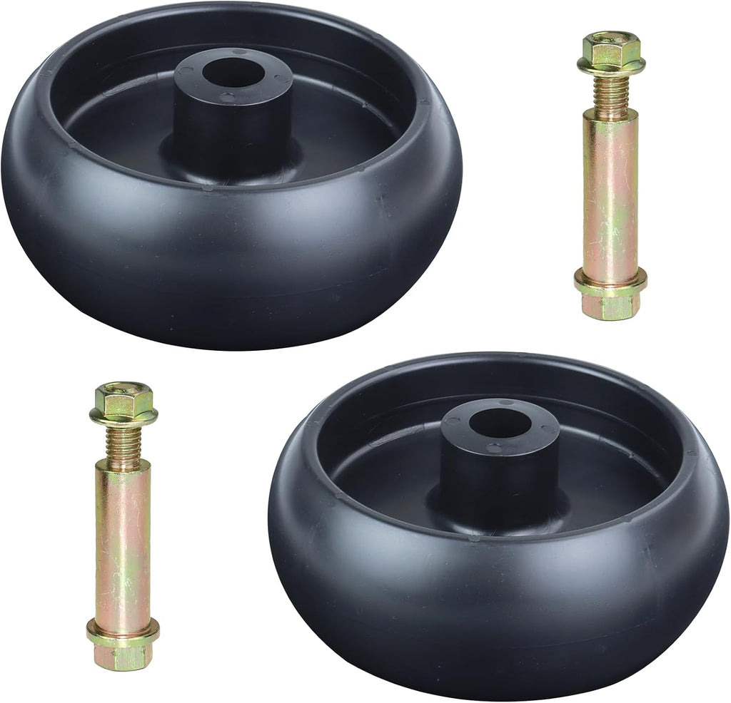 2 Pack GX10168 Deck Wheels Replace John Deere GX10168 Gauge Wheels