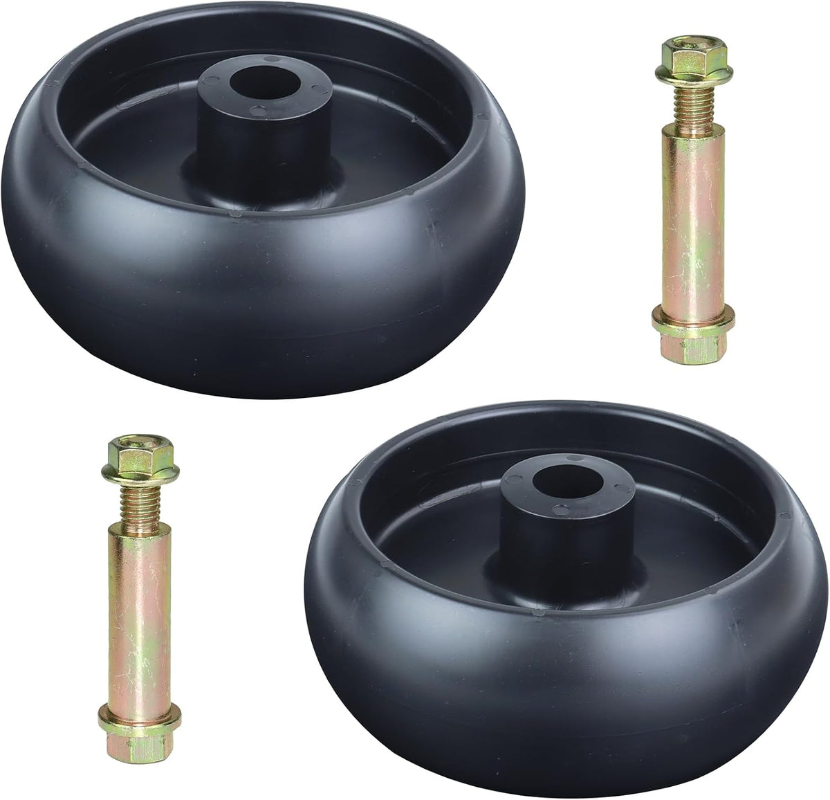 2 Pack GX10168 Deck Wheels Replace John Deere GX10168 Gauge Wheels