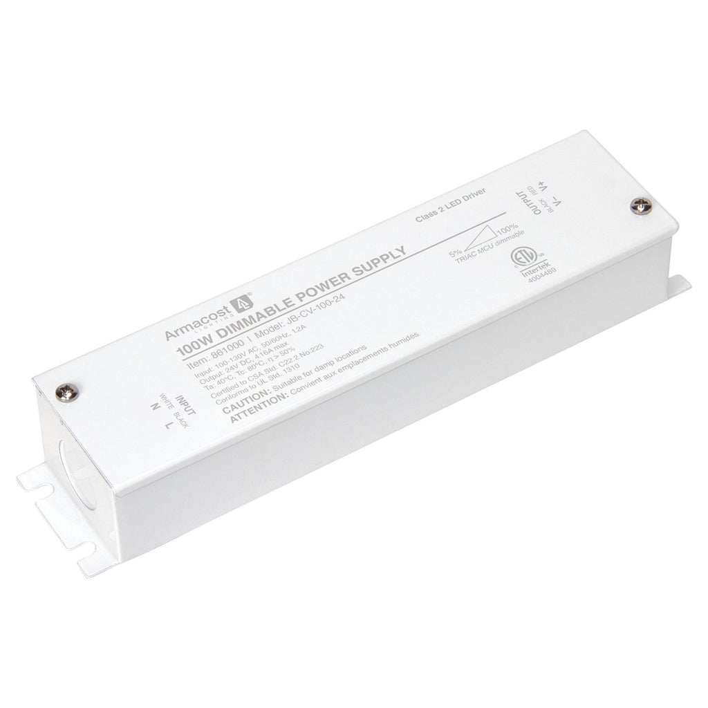 100-Watt Dimmable LED Driver with Enclosure 24V DC 861000D