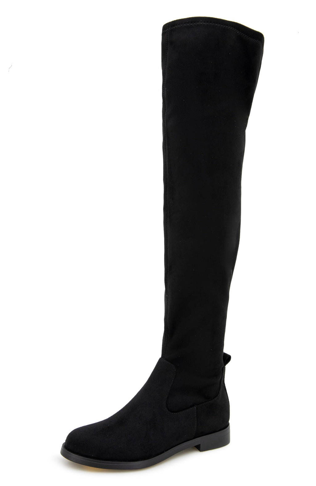 Women's Wind-y Over the Knee Stretch Boot, Black, 9 M US