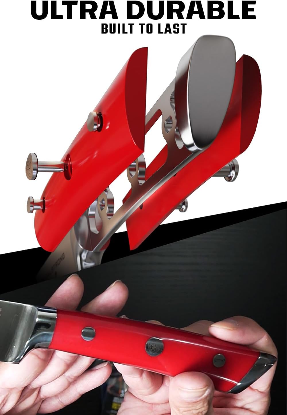 6" Boning Knife - Crimson Red Handle