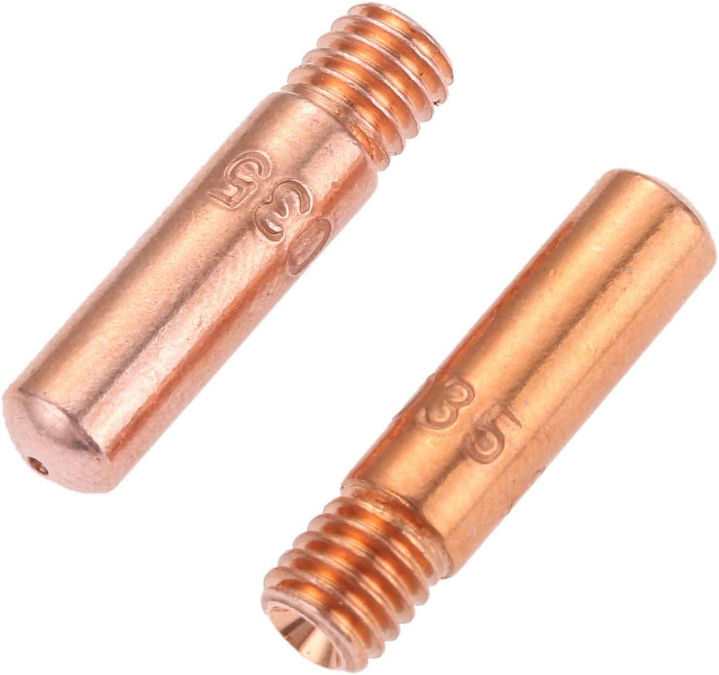 30Pcs Mig Welding Contact Tips 11-35 0.035" Compatible with Tweco Mini