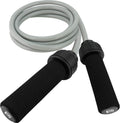 Weighted Jump Rope Workout (1LB) - Tangle-Free Ball Bearing Speed Skipping Rope for MMA Boxing Weight-loss Crossfit