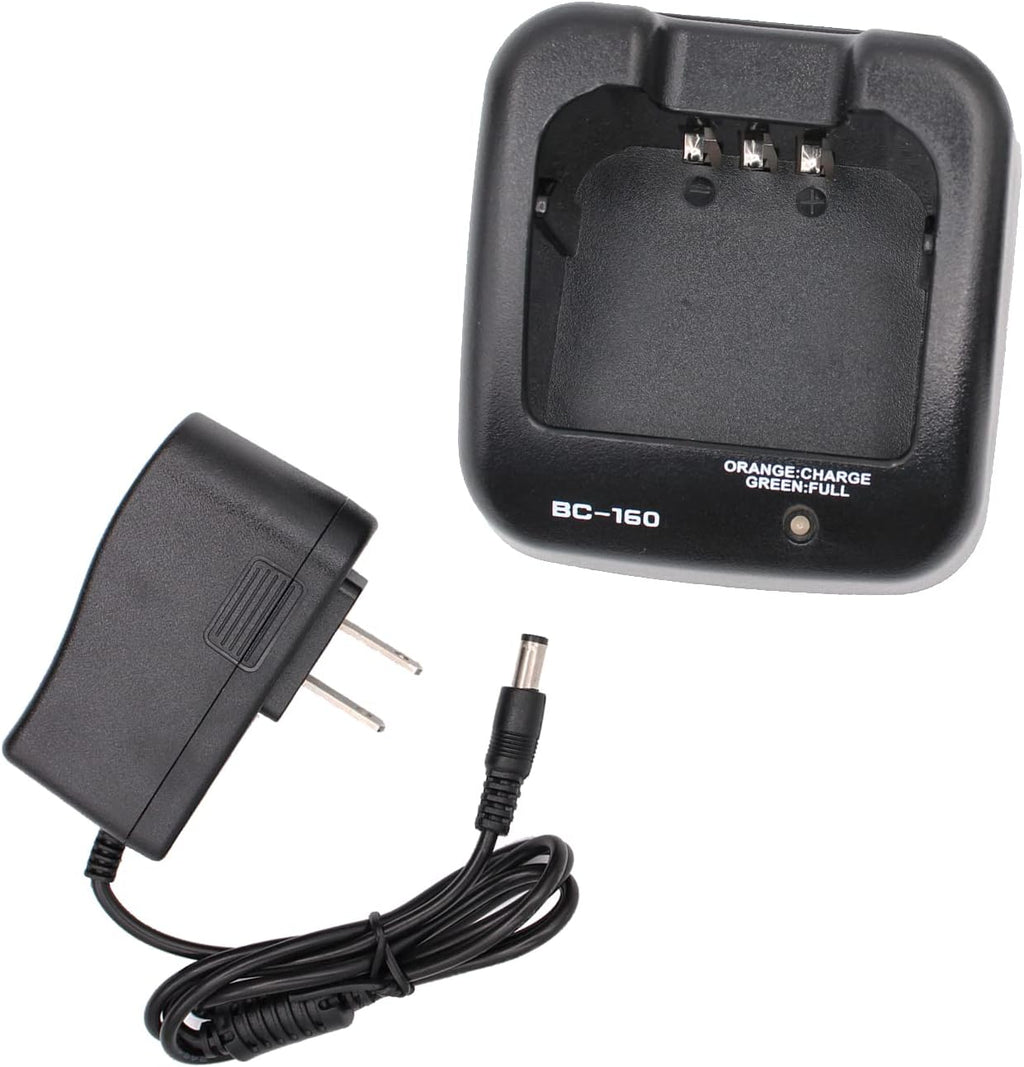 Replace BC-160 BC-179 Charger for ICOM BP-232 BP-232H BP-230 BP-231 BP-232 Radio Battery Compatible for ICOM IC-A14