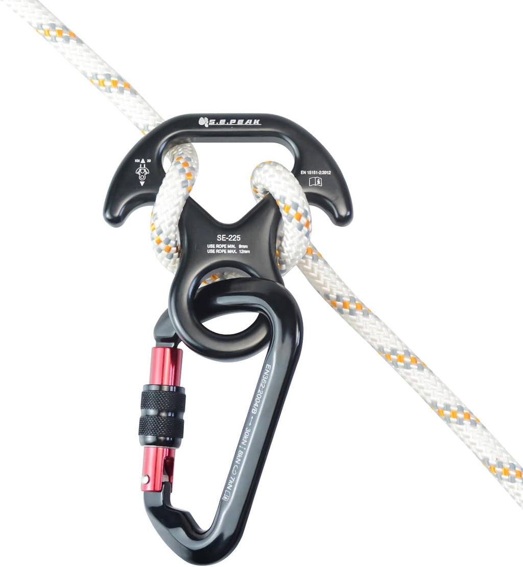 30kN/35kN/40kN Rescue Figure 8 Descender Climbing Gear Downhill Equipment Rigging Plate Rappeling Device for Rock