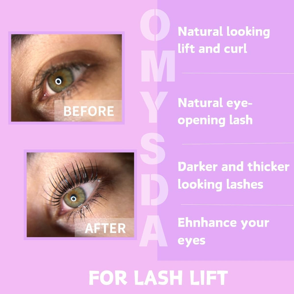 Lash Lift Kit Brow Lamination Kit 2 in 1 Solution, Professional Eyebrow and Eyelash Perm Kit, 6-8 Weeks Long Lasting