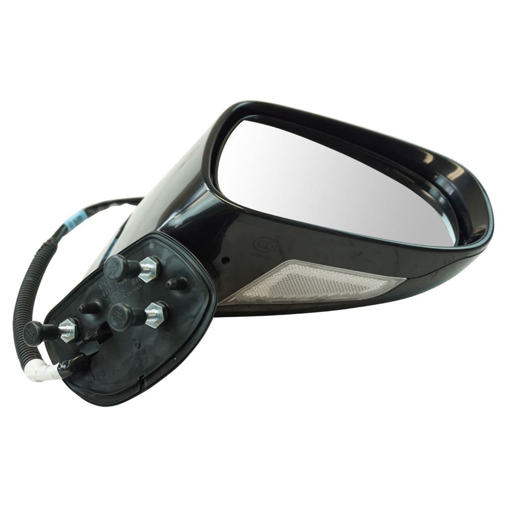 Passenger Side Mirror Assembly Power Heated Memory Puddle Light Paint