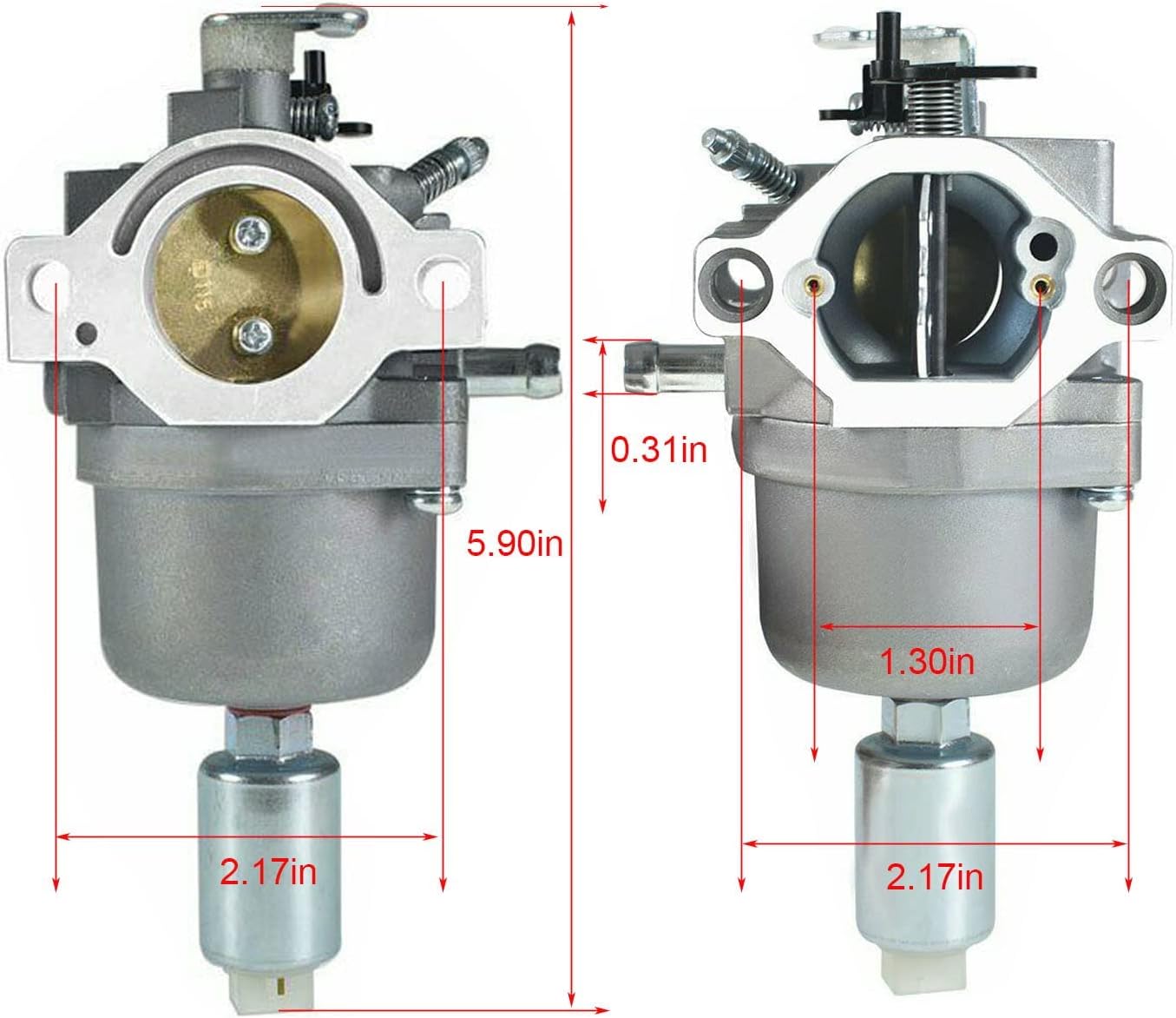 Carburetor Replacement for Troy Bilt Pony 42 Inch Riding lawn Mower | Fits for 17.5 I/C OHV Engin Lawn Mower Tractor