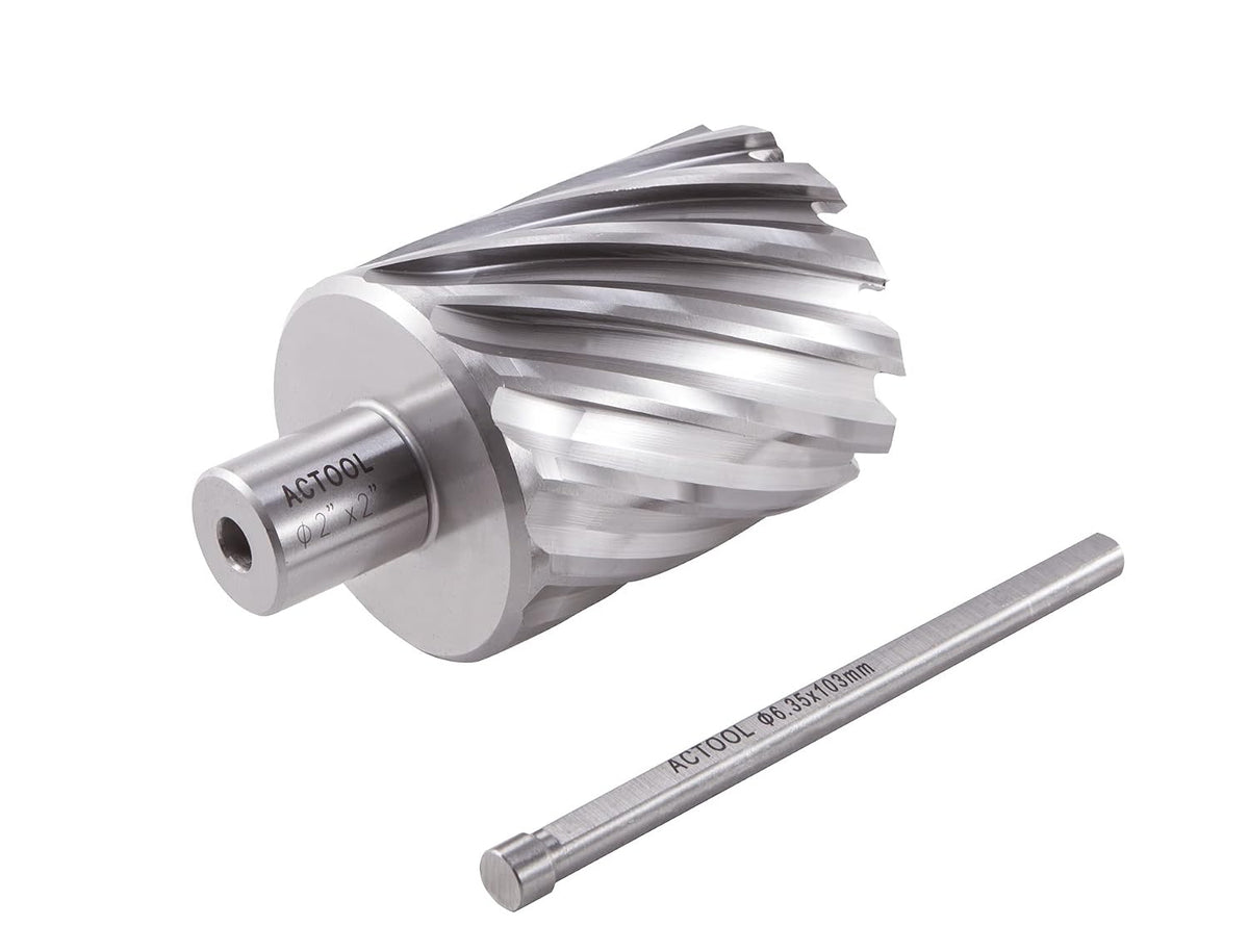2" Diameter × 2" Depth of Cut HSS ANNULAR Cutter with 3/4'' Weldon Shank