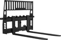 45" 4000 lbs Pallet Forks Frame Attachment & 48" Forklift Blades | with 3 Spear Sleeves
