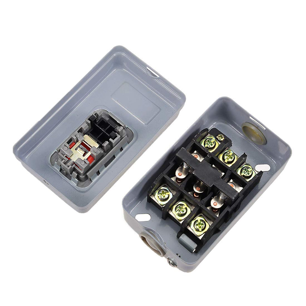 uxcell ON OFF Power Push Button Control Switch Box 30A 3.7Kw