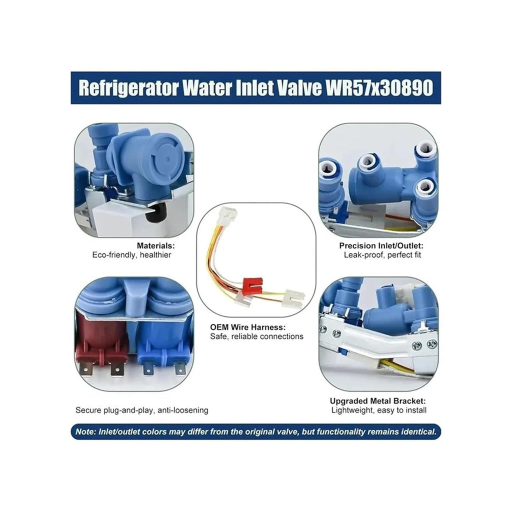 Refrigerator Water Inlet Valve,Compatible For Ge