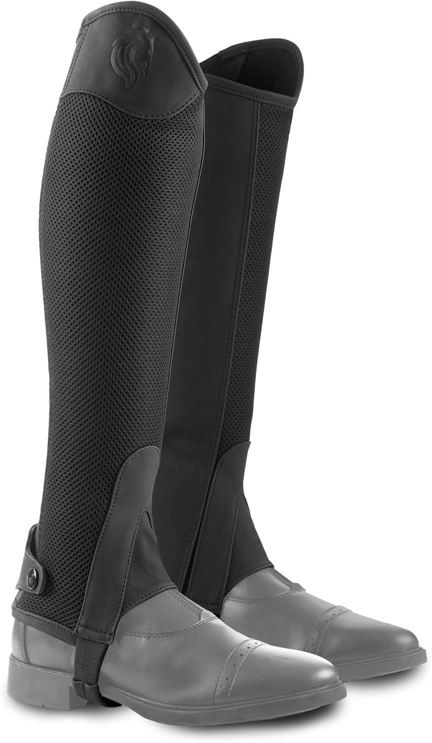 Freya Womens NordicAir Tech Equestrian Half Chaps for Horseback Riding | Breathable Mesh