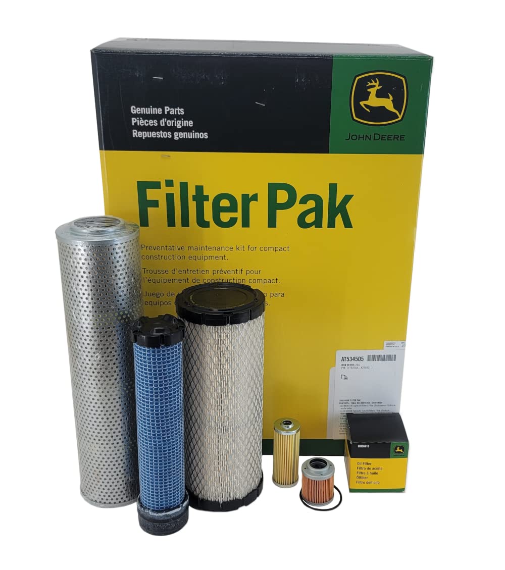 John Deere Genuine 26G Oil/Filter Pak Kit AT534505A