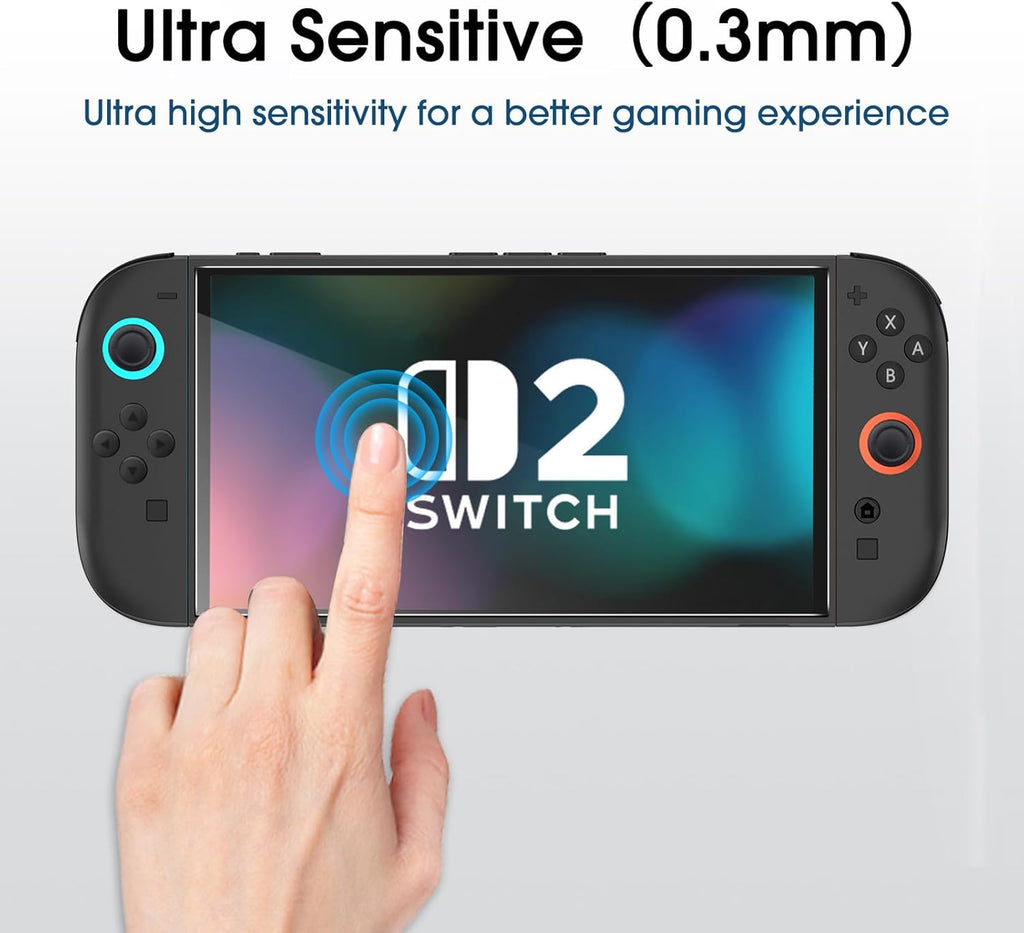 Auto-Alignment OneTouch for Nintendo Switch 2 Screen Protector [7.9''] 2025 Tempered Glass, Accessories, 30 seconds