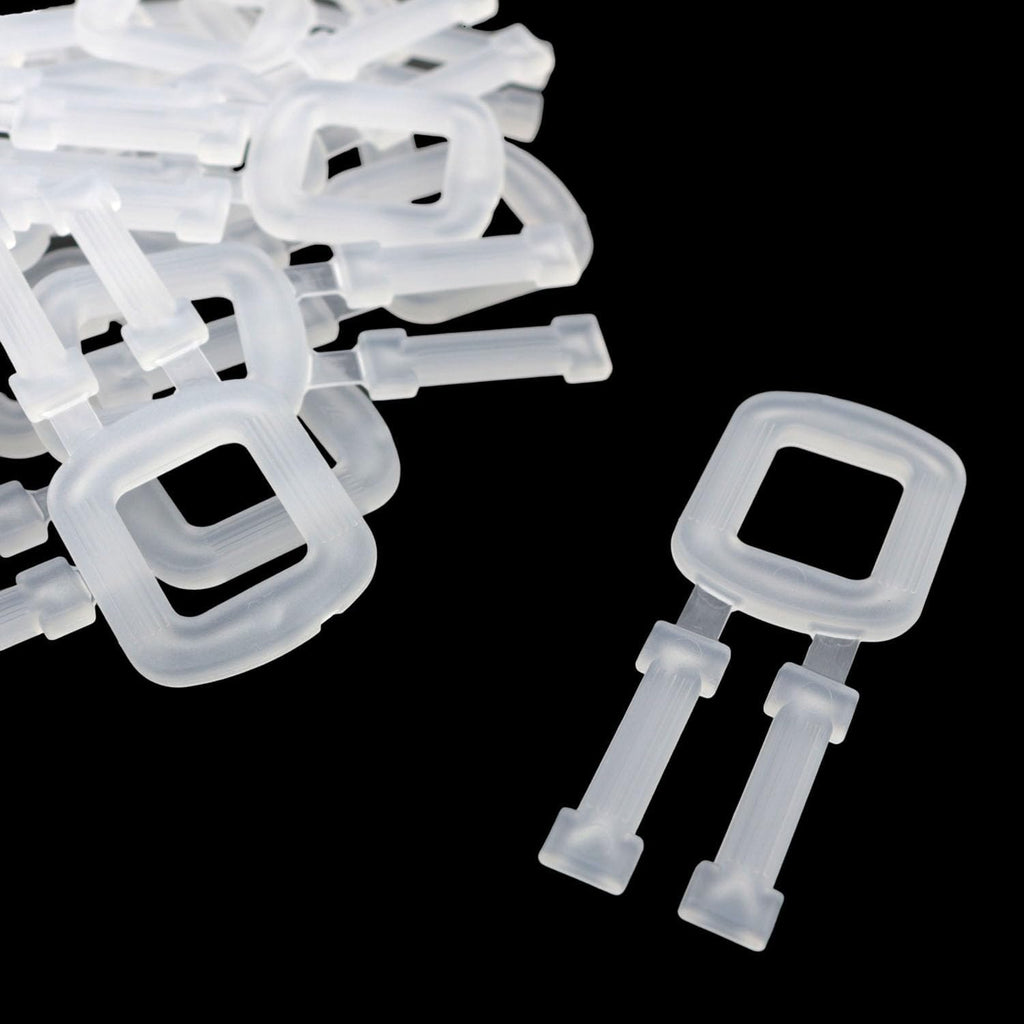 200PCS Plastic Manual Strapping Buckles Packaging Tightening Strap Clips For Pallet Box Bundling Eco Friendly Hand