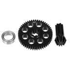 BRKRC Steel Diff Spur Gear Pinion Assembly Drive Gear for Hyper Go H16BM