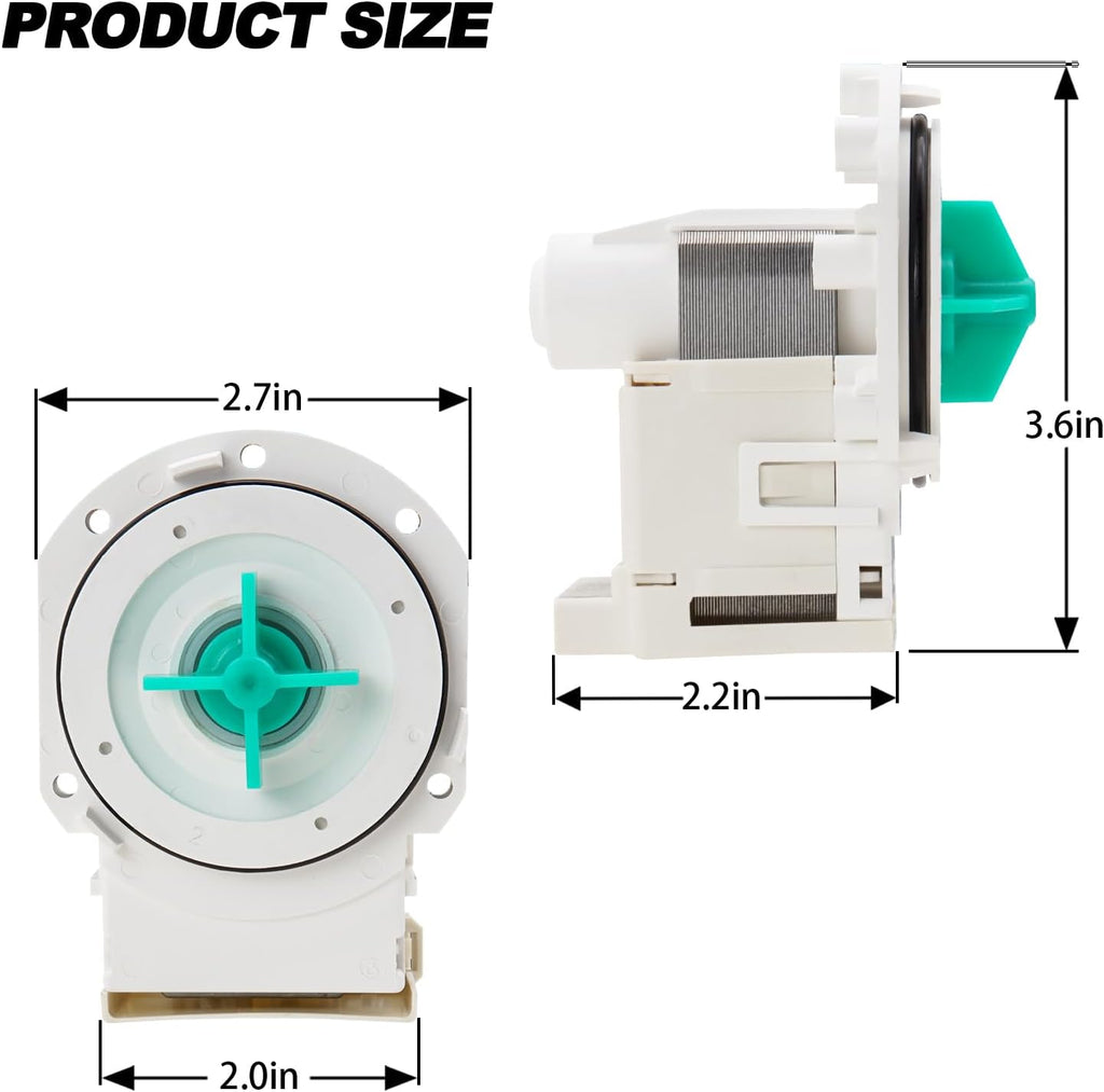 FGHD2433KF1 FGHD2465NF1A FFCD2413US2A Dishwasher Drain Pump for Frigidaire