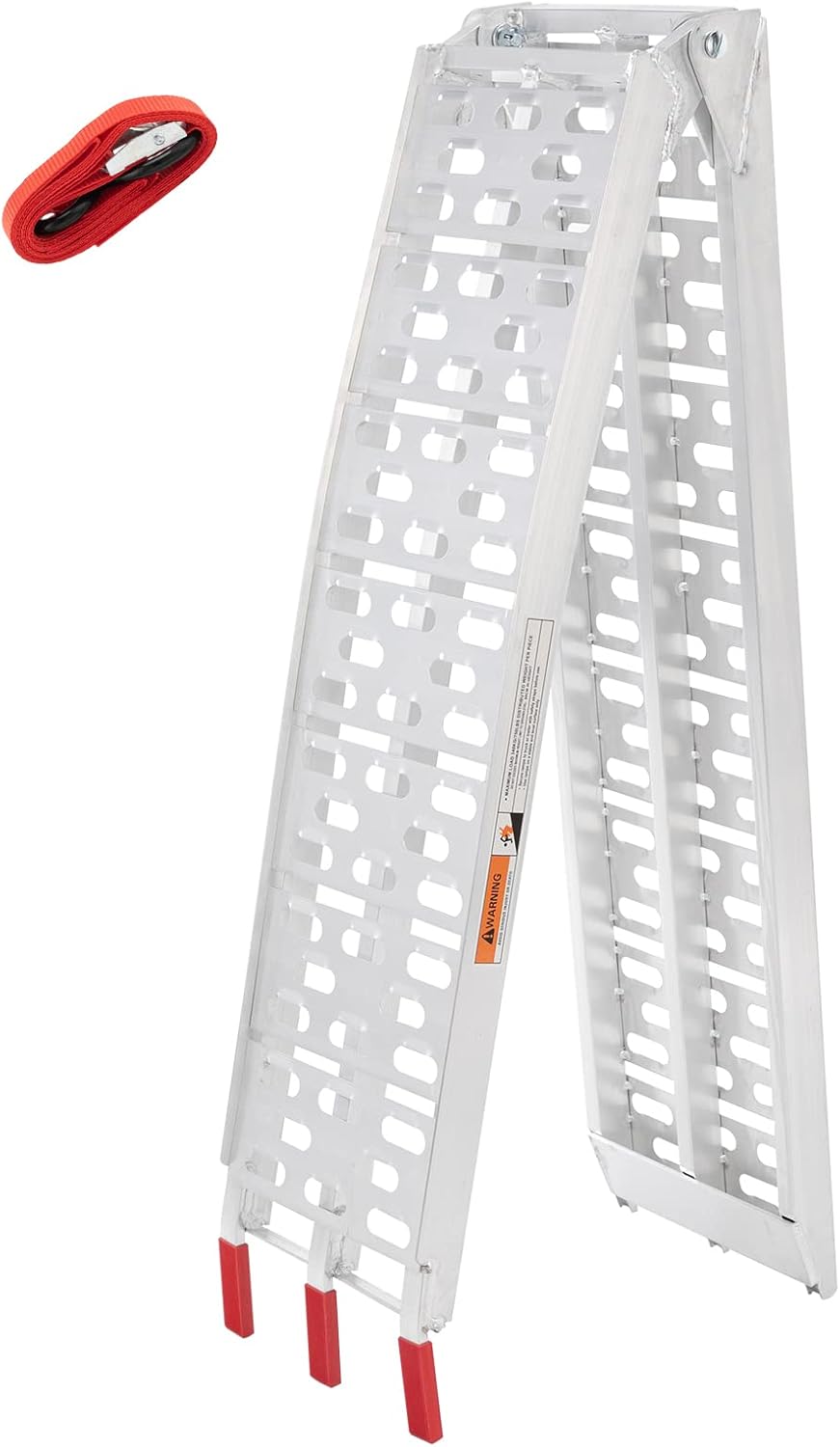 7.5 FT Aluminum Motorcycle Loading Ramps, 750 lbs Capacity,1PC