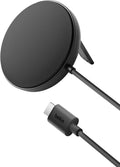 Qi2 15W Magnetic Wireless Charging Pad with Kickstand, No Adapter | MagSafe compatible, iPhone 17 Series, Samsung