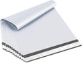 14.5x19 Poly Mailers White Shipping Bags Self-Sealing Waterproof and Tear-Proof 50 Pack