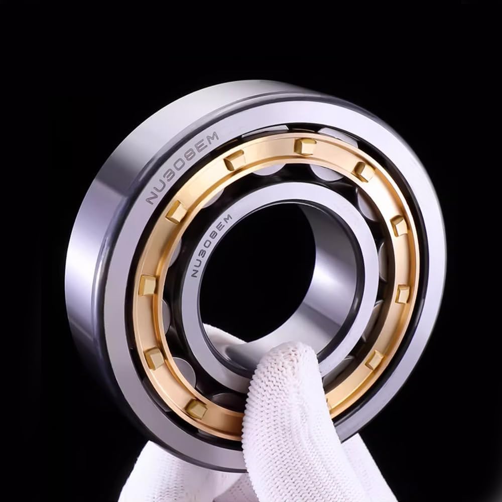 1 Pcs, NU208 EM C3 Cylindrical Roller Bearing