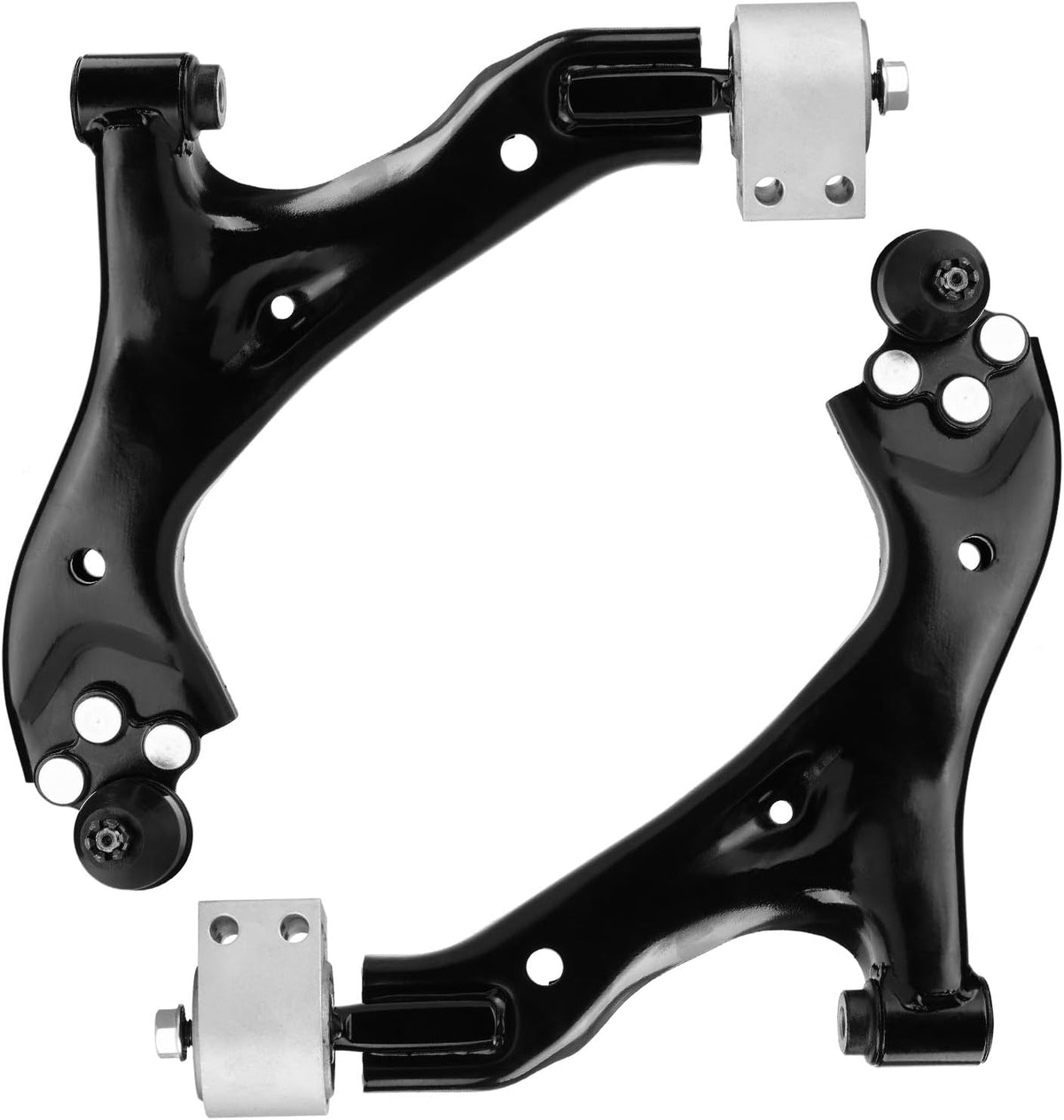 Front Lower Control Arms with Ball Joint Kit for Chevrolet Equinox 2005-2009, for Pontiac Torrent 2006-2009, for Saturn Vue 2002-2007, Suspension Kit K621129 K621136, 2Pcs