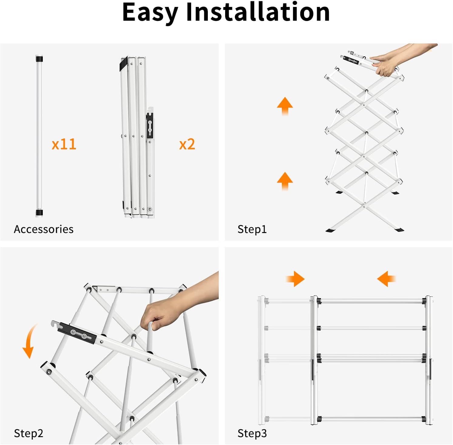 Foldable Drying Rack Clothing,Clothes Drying Rack Folding Indoor and Outdoor Rack,Laundry Drying Rack