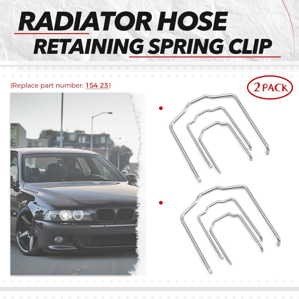 Radiator Hose Clips Coolant Hose Retaining Clip Compatible with BMW