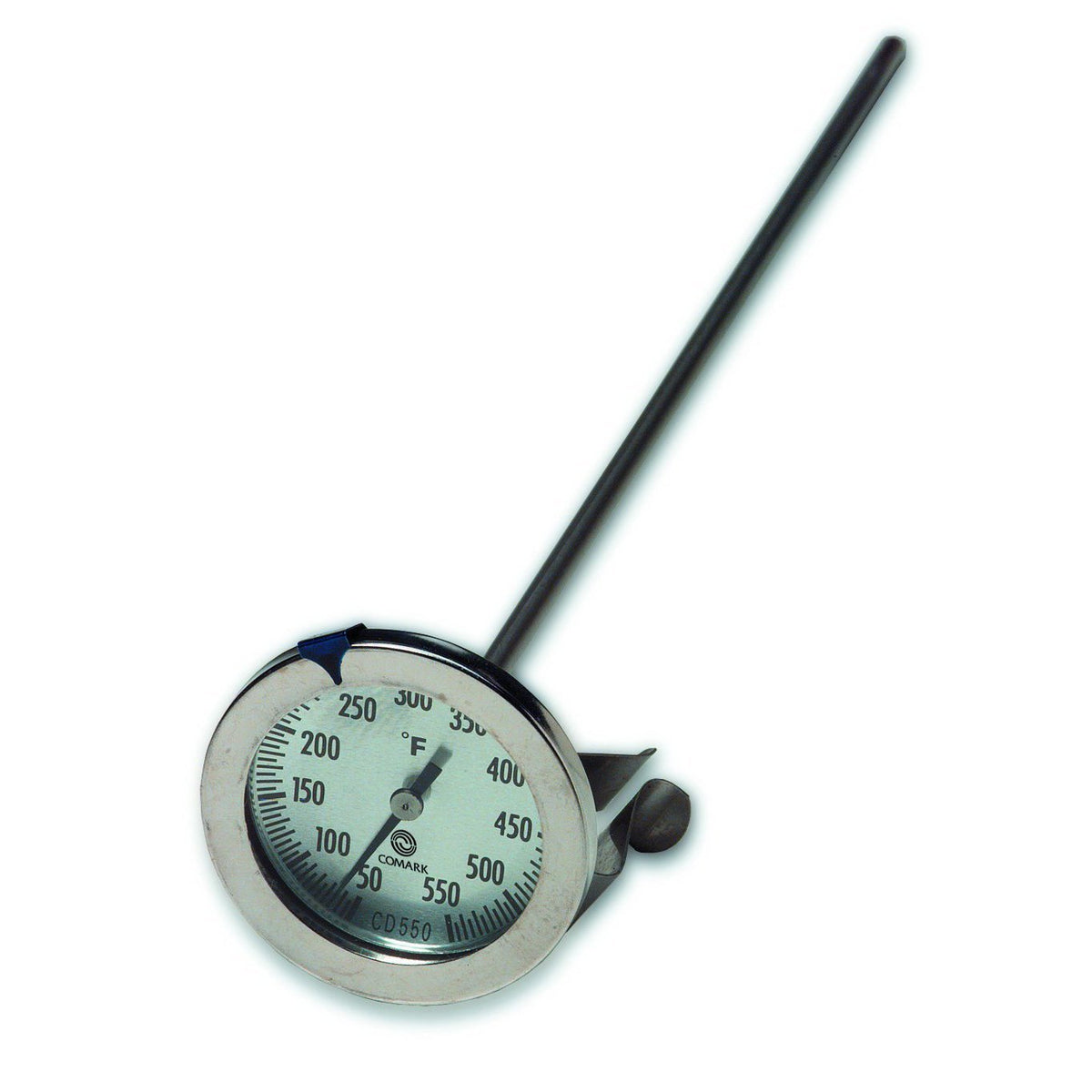 Instruments CD550 Stainless Steel Candy/Deep Fry Thermometer with Clip, Multicolor