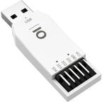 Pibiger JIO Module USB to IO Debug Module,USB to PWM ADC IO Tool, 12-bit ADC, 4-Channel IO, Windows Compatible,Comes with English User Manual,Software,CMD Command,Dll for C#,Python Development