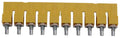 Weidmuller Terminal Block Jumper, 10Way, 8Mm - 1052260000