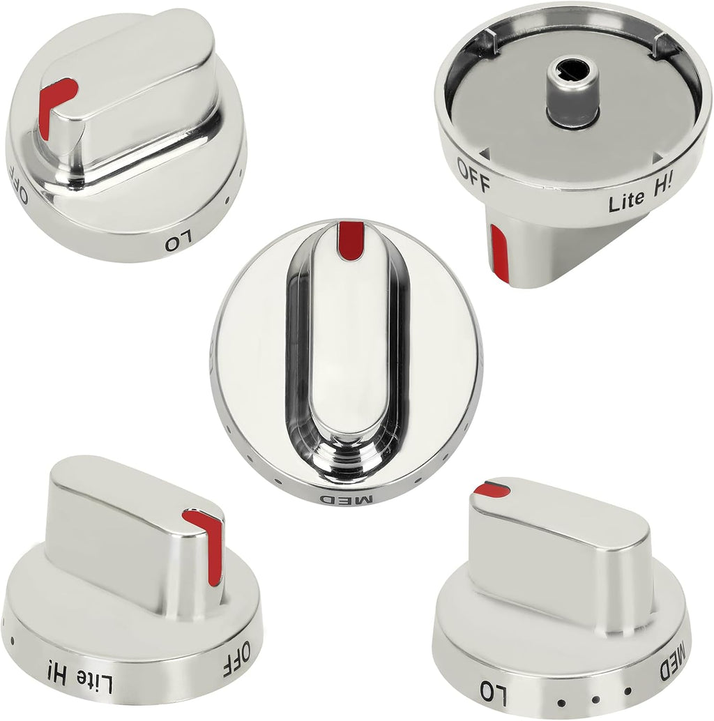 DG94-01431A DG64-00472G DG64-00347G Stove Knob, Metallic Luster, 2 YR WAR
