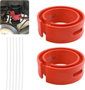 2PCS Heavy Duty Coil Spring Spacers B Type,Universal Rear Coil Springs Spacer for Enhancing Spring Rate with 1.45''-1.65" Spacing,Professional Automotive Rear Springs Booster