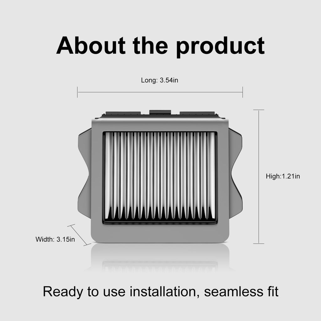 10 Pcs Vacuum Filter Replacement Compatible with Tineco S3 & S5 Mop