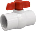 Valterra 700-15F PVC Ball Valve, White, 1-1/2" FPT