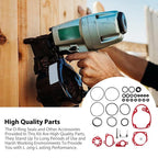 NV45AB, NV45AB2 Coil Roofing Nailer O-Ring Kit for Hitachi, with 883892, 877767 Gasket Kit