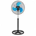 Stand Fan, 3-Speed, 3 Aluminum Blades, Lightweight Design, Powerful Airflow