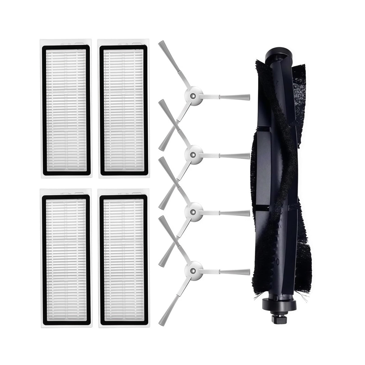 Main Brush Side Brush HEPA Filter Replacement, Compatible For 360 S9 X90