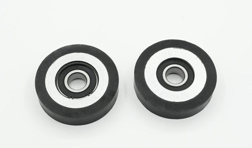 2 x Delixike Dryer Drum Support Roller FOR Electrolux ELS Wascator Wascomat 487137603