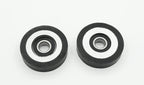 2 x Delixike Dryer Drum Support Roller FOR Electrolux ELS Wascator Wascomat 487137603