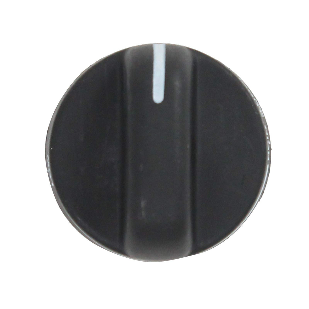 4X Black ABS Plastic Range Knob Replacement for Amana, Whirlpool & More