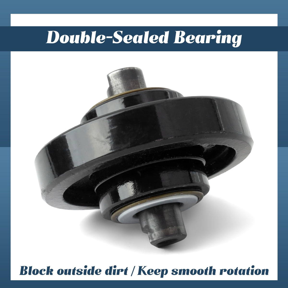 Rear Idler Wheel Compatible with Mini Skid Steer Track Loader