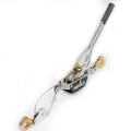 02251A Come Along Winch, 1-Ton (2,000 lbs) Pulling Capacity, 5.9Ft, 2 hook, Heavy Duty Power Cable Come Along Tool