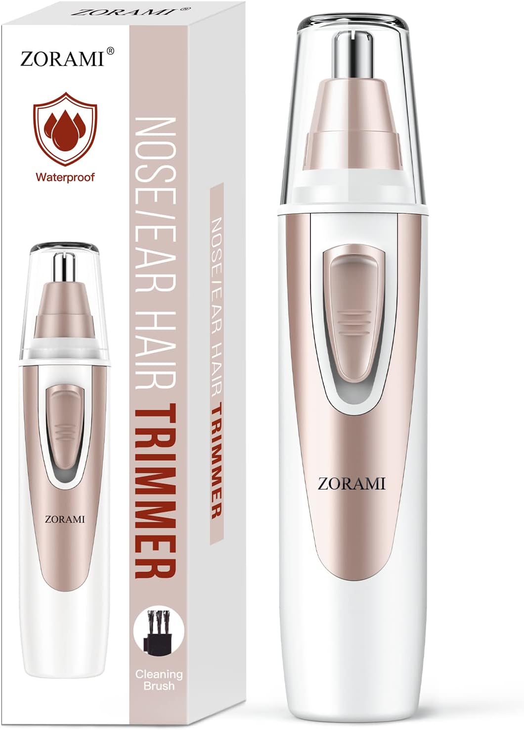 Ear and Nose Hair Trimmer Clipper - 2026 Professional Painless Eyebrow & Facial Hair Trimmer for Men Women